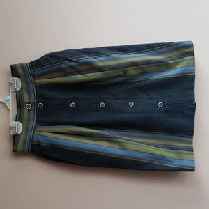 Vintage ITALY CAESAR Wool Skirt Size 0